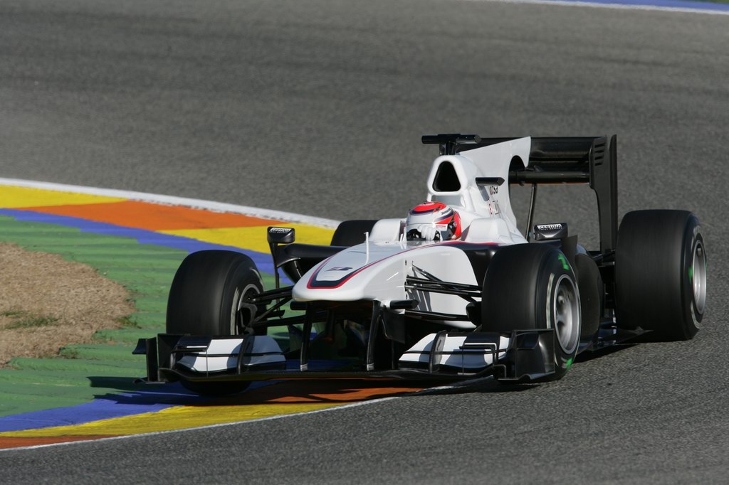 Test Valencia primi km, Kamui Kobayashi, BMW Sauber C29